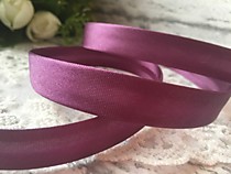 Косая бейка, 15мм, цвет пурпурный 08