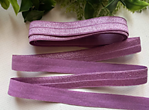 Тесьма эластичная для повязок, цвет лиловый