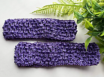 Повязка для волос 40мм, цвет фиолетовый